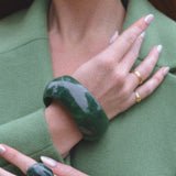 Bastidas Resin Bracelet in Green