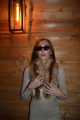Sydney Sunglasses in Brown on Brown